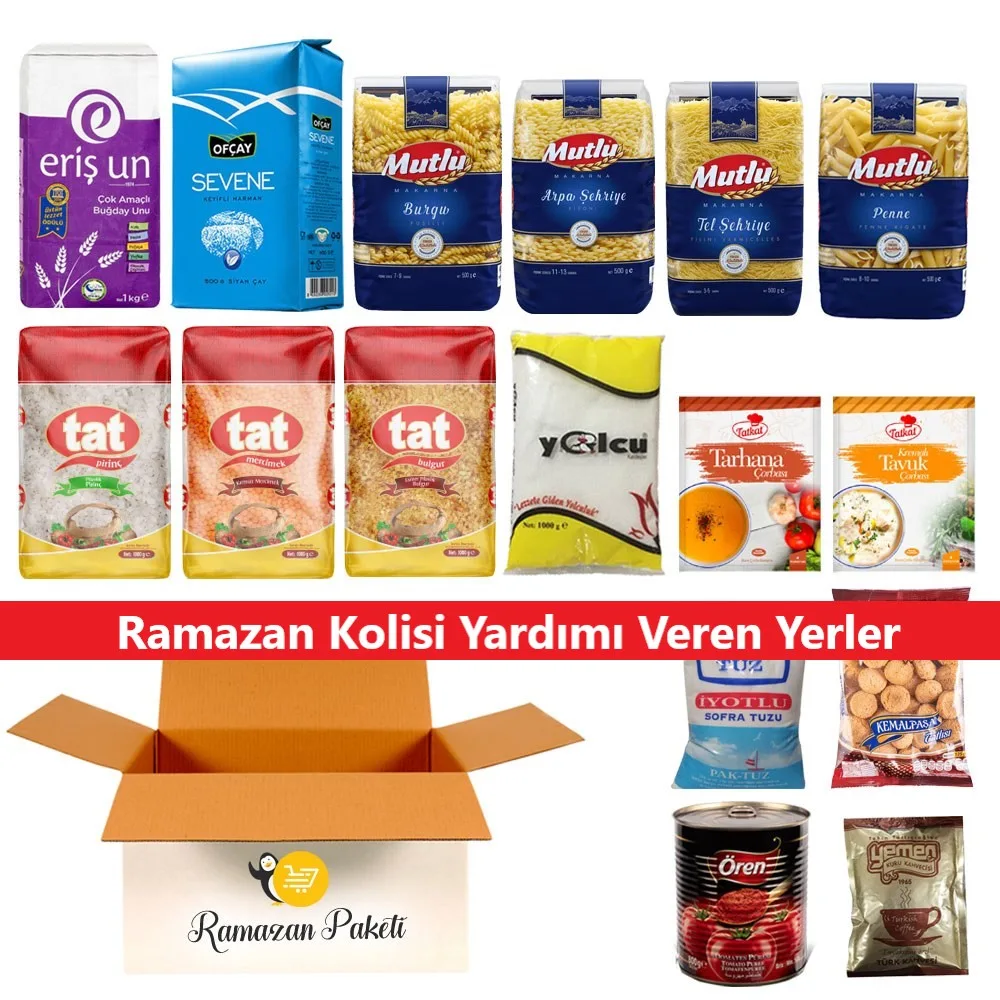 Ramazan Kolisi Yardımı Yapan Yerler
