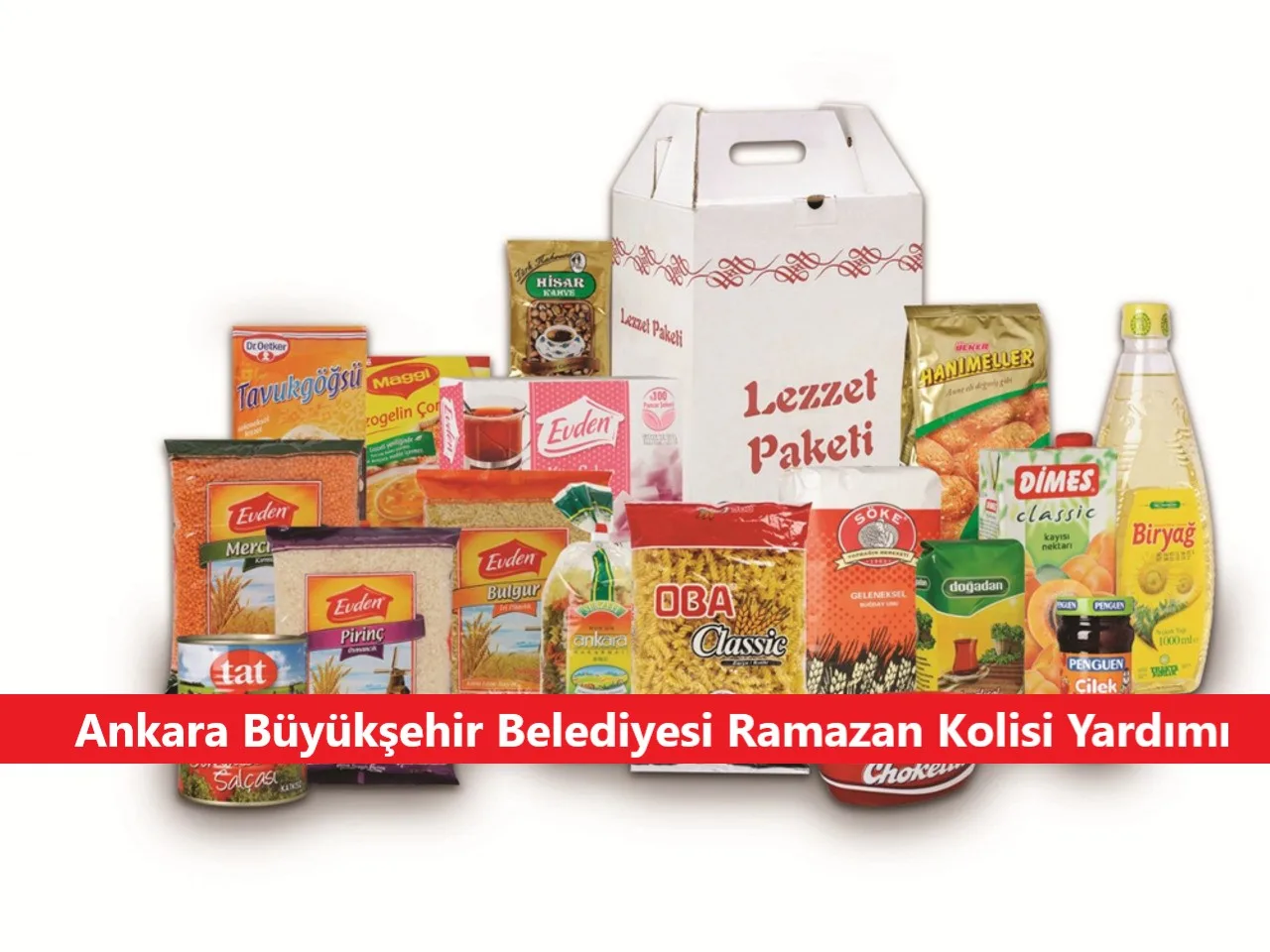 Ankara Büyükşehir Belediyesi Ramazan Kolisi Yardımı