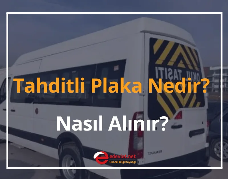 Tahditli Plaka Nedir, Nasıl Alınır?