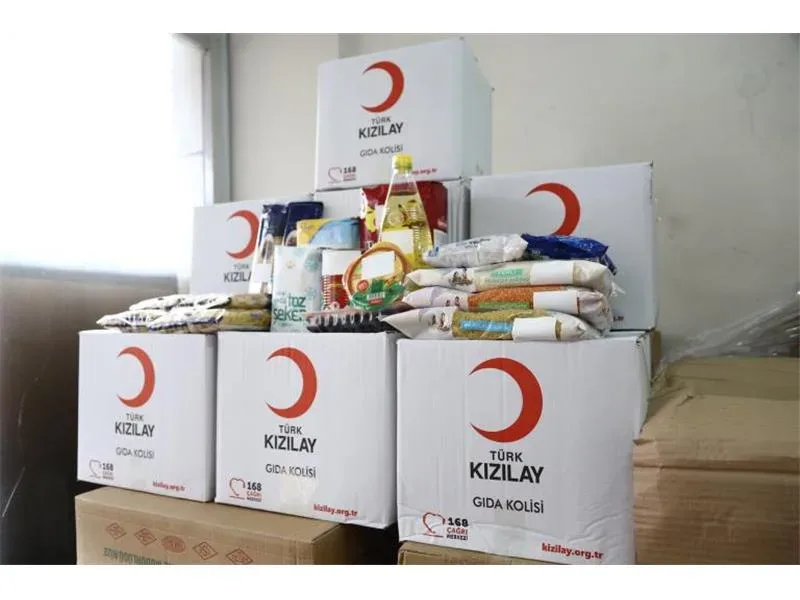 Kızılay Erzak Yardımı