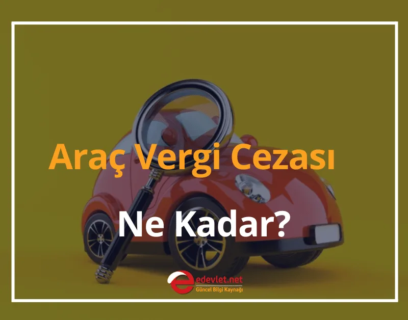 2024 Araç Vergi Cezası Ne Kadar?