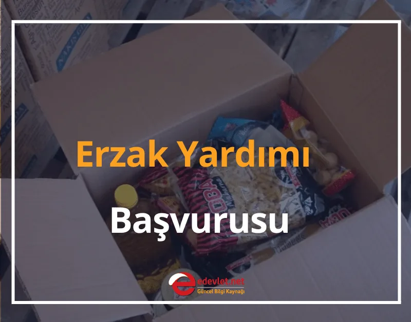 Erzak Yardımı Başvurusu 2024 Belediye Yardım Sorgulama