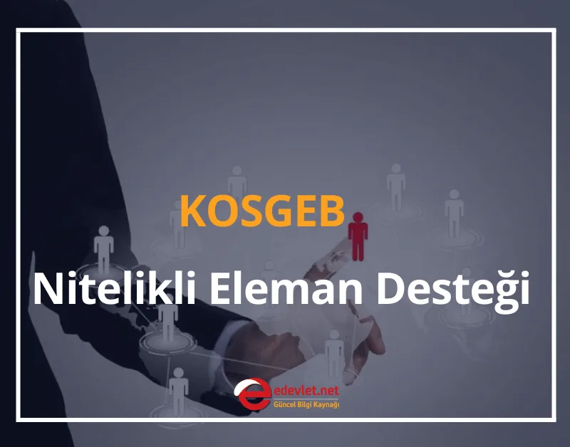 KOSGEB Nitelikli Eleman Desteği Başvuru 2024 Nitelikli Eleman Desteği Ne Kadar?