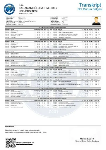 Transkript Belgesi Nasıl Alınır?