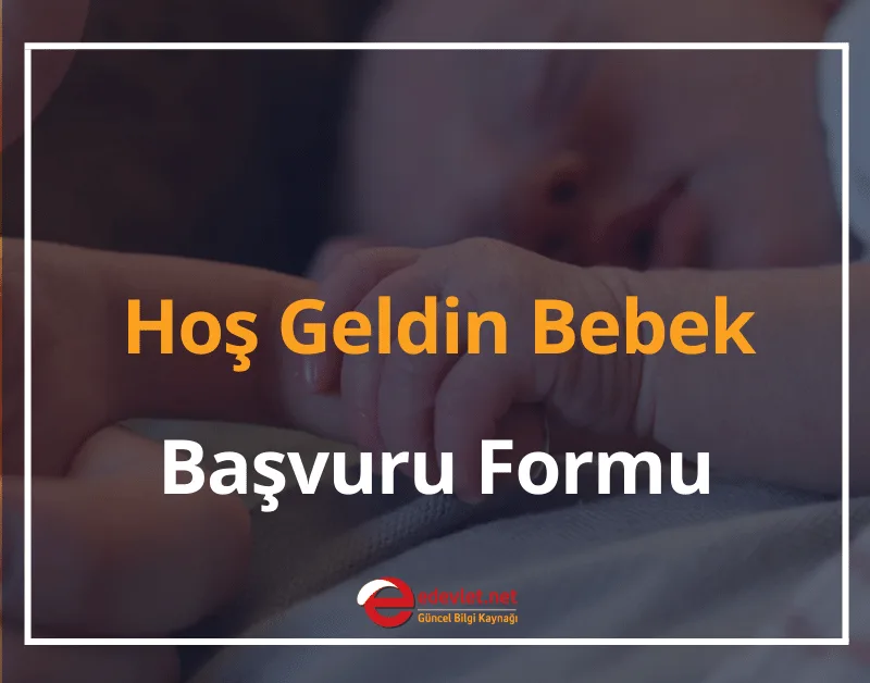 Hoş Geldin Bebek Başvuru Formu 2024 Yeni Doğan Destek Paketi Başvurusu