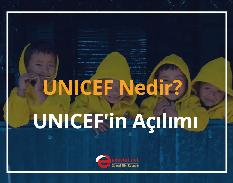 UNICEF Nedir? UNICEF'in Açılımı - UNICEF'in Kuruluş Amacı 2024