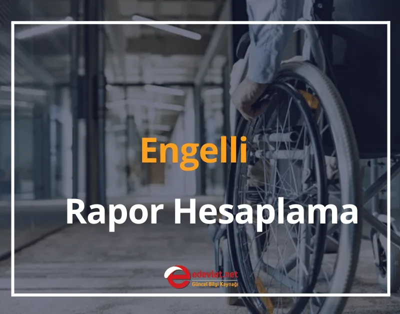 Engelli Rapor Hesaplama 2024 Balthazard Hesaplama ve Yeni Engelli Rapor Oranları