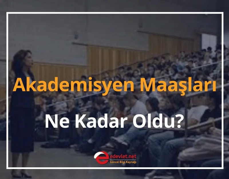 Akademisyen Maaşları Ne Kadar Oldu? 2024 Zamlı Öğretim Görevlisi Maaşları