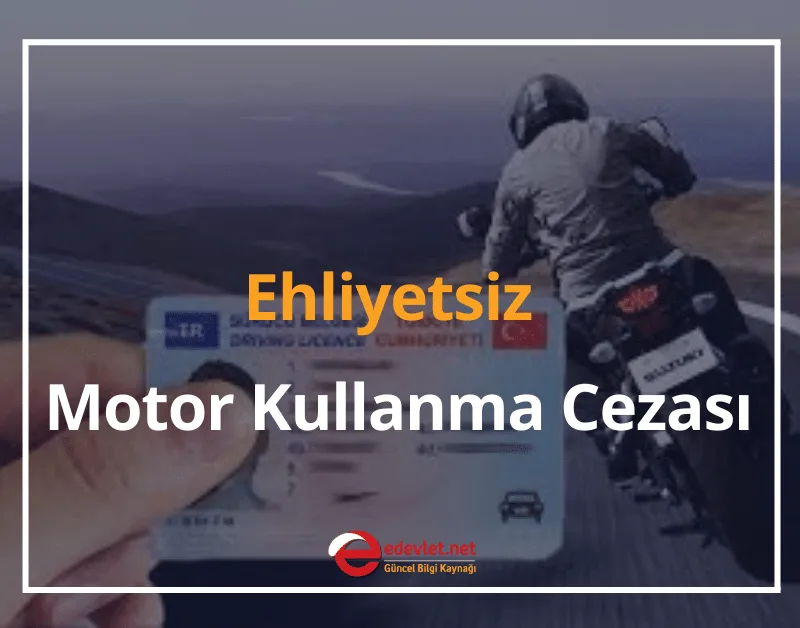 Ehliyetsiz Araba Kullanma 2024 Ehliyetsiz Motor Kullanma Cezası Ne Kadar?