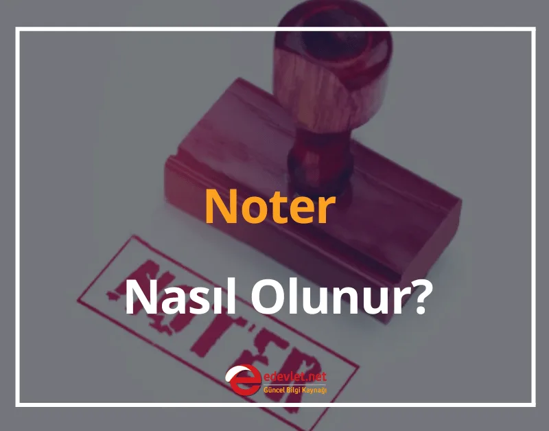 Noter Nedir, Nasıl Olunur? 2024 Noter Maaşları