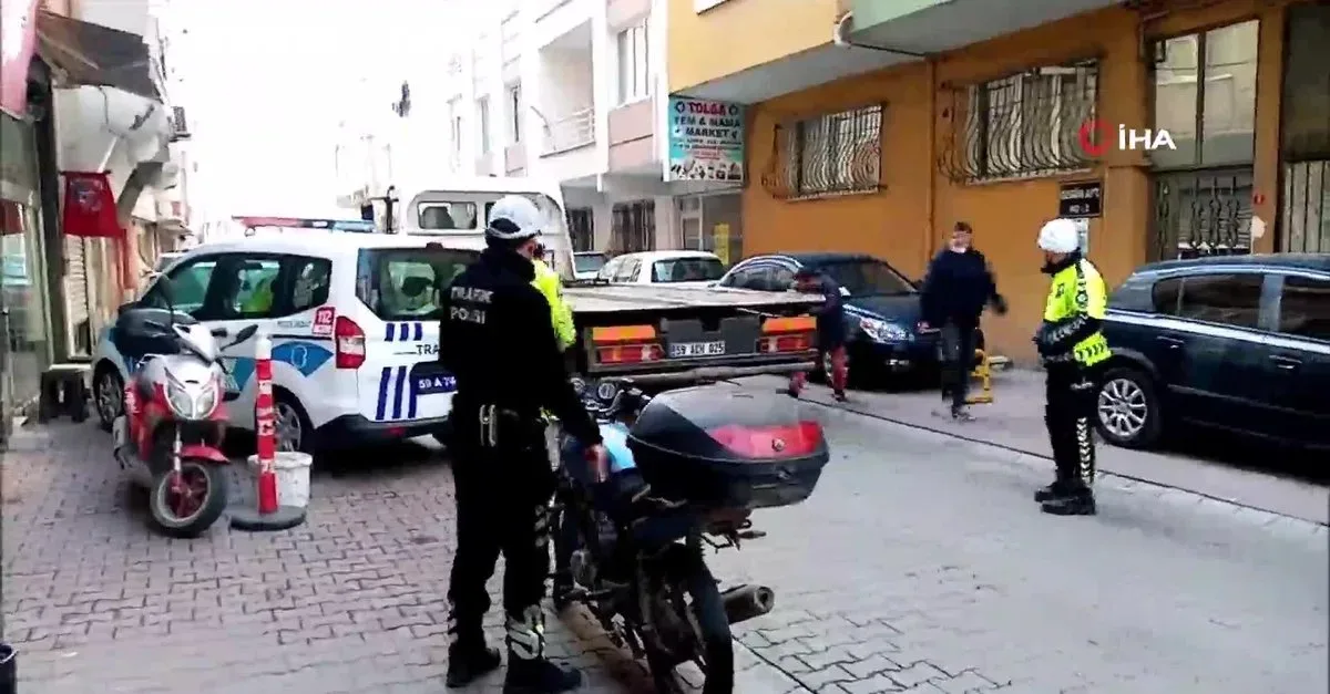 Plakasız Motor Kullanma Cezası