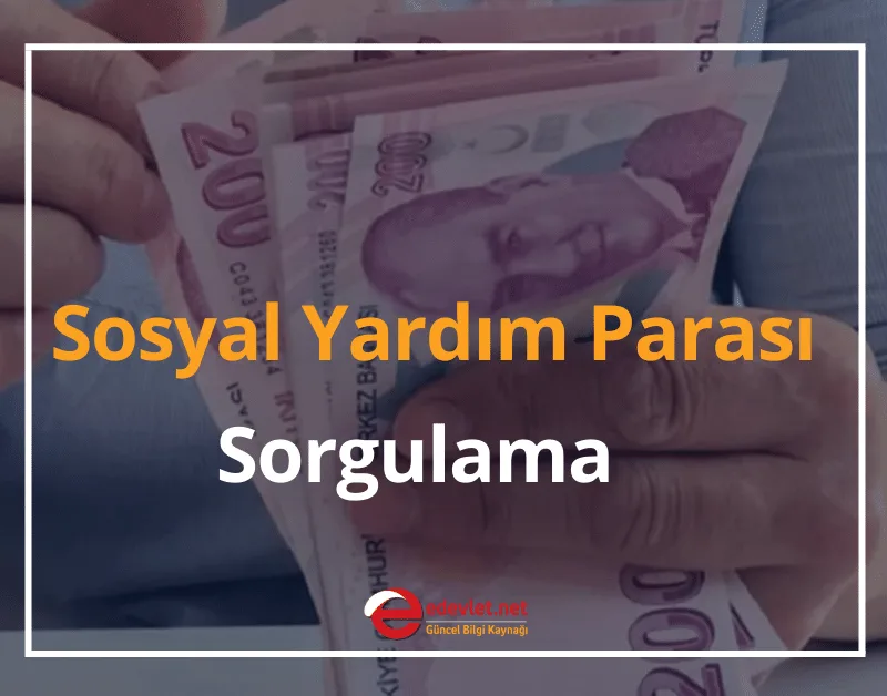 Sosyal Yardım Parası Sorgulama 2024 PTT Sosyal Yardım Sorgulama