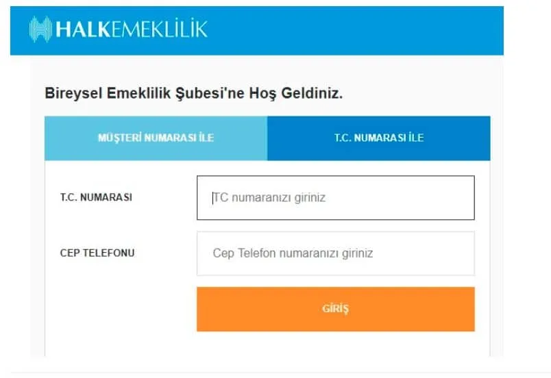 halkbank bes iptal giriş