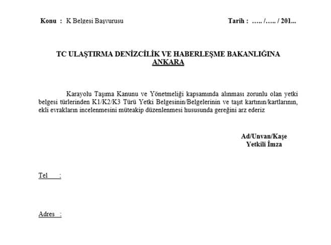K2 belgesi başvuru dİlekçesİ örneğİ İstanbul K2 belgesi başvuru dİlekçesİ örneğİ İstanbul