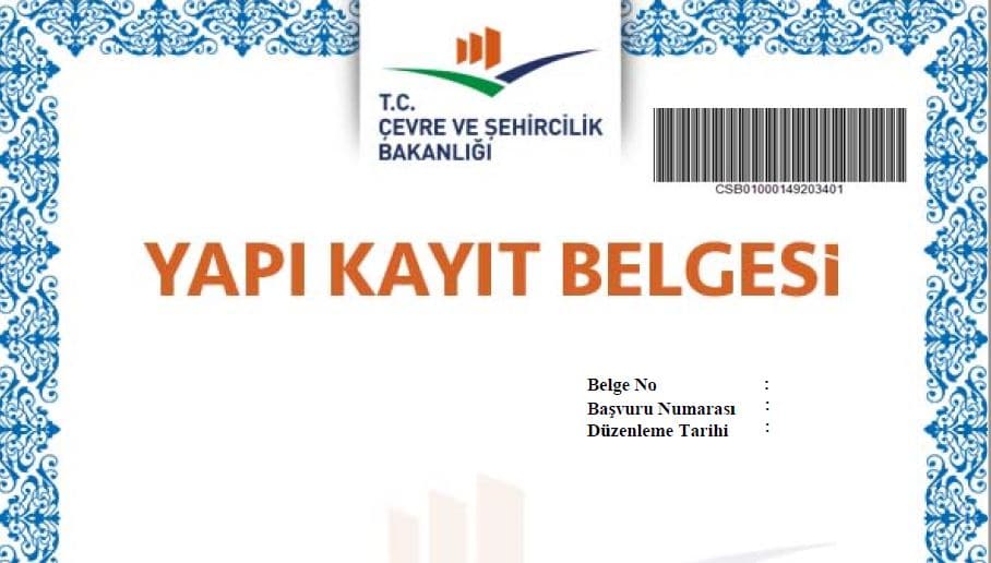 Yapı Kayıt Belgesi Nedir? Nasıl Alınır?