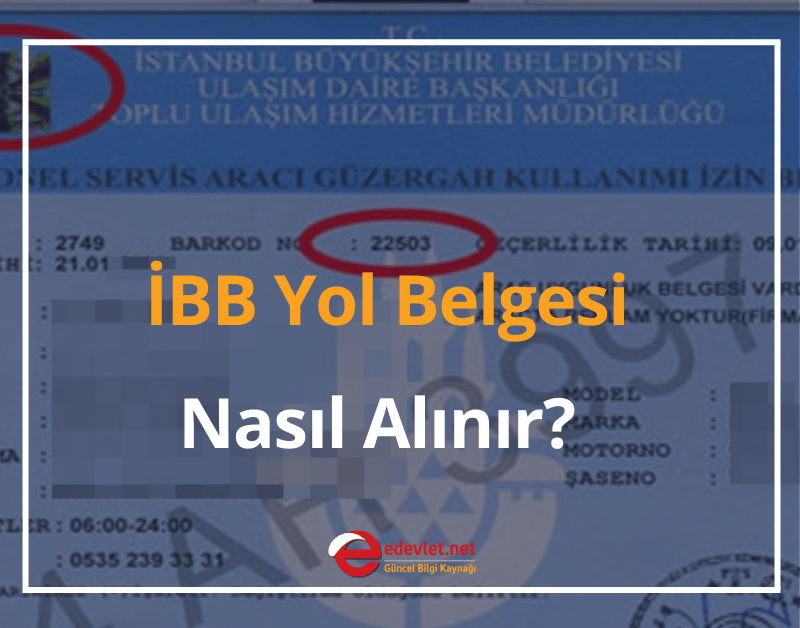 i̇bb yol belgesi