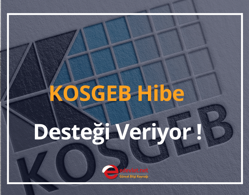 kosgeb hibe desteği