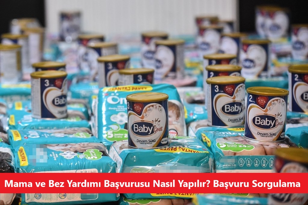 mama ve bez yardımı başvurusu nasıl yapılır? başvuru sorgulama