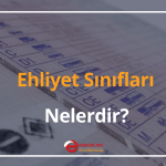 Ehliyet Sınıfları