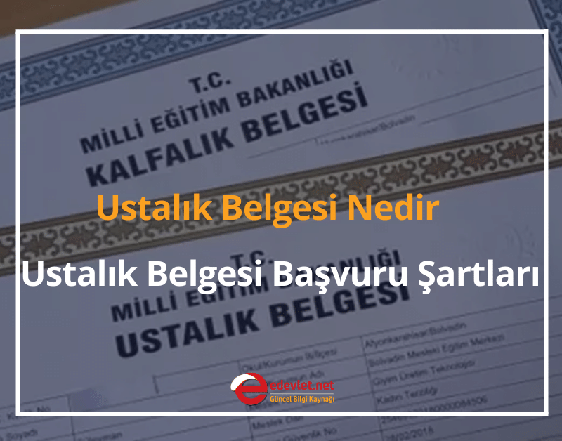 ustalık belgesi