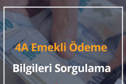 4A Emekli Ödeme Bilgileri Sorgulama 2024 - 4A Emekli Aylık Bilgisi 8 4A Emekli Ödeme