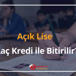 açık lise kaç kredi