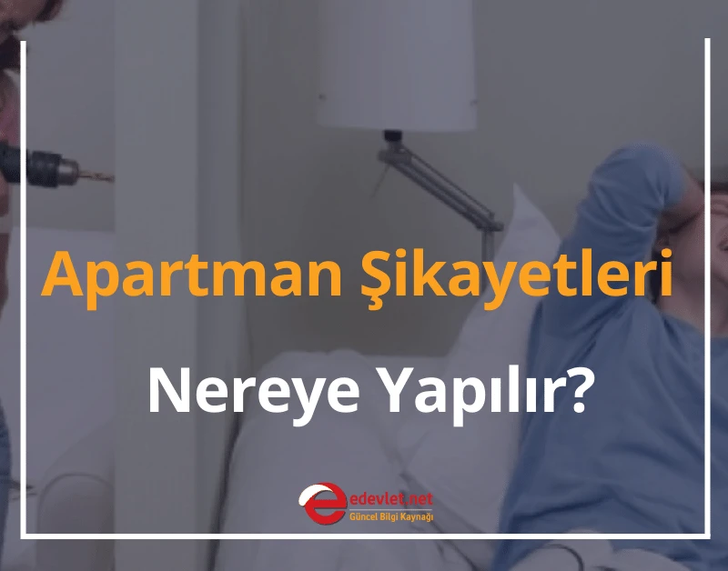 apartman şikayetleri