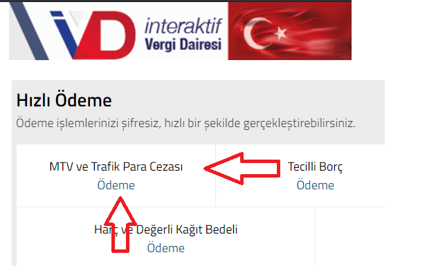 araç vergi borcu sorgulama