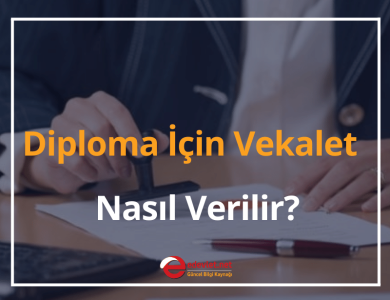 diploma i̇çin vekalet