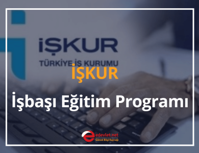 i̇şkur i̇şbaşı eğitim