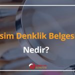 i̇sim denklik belgesi