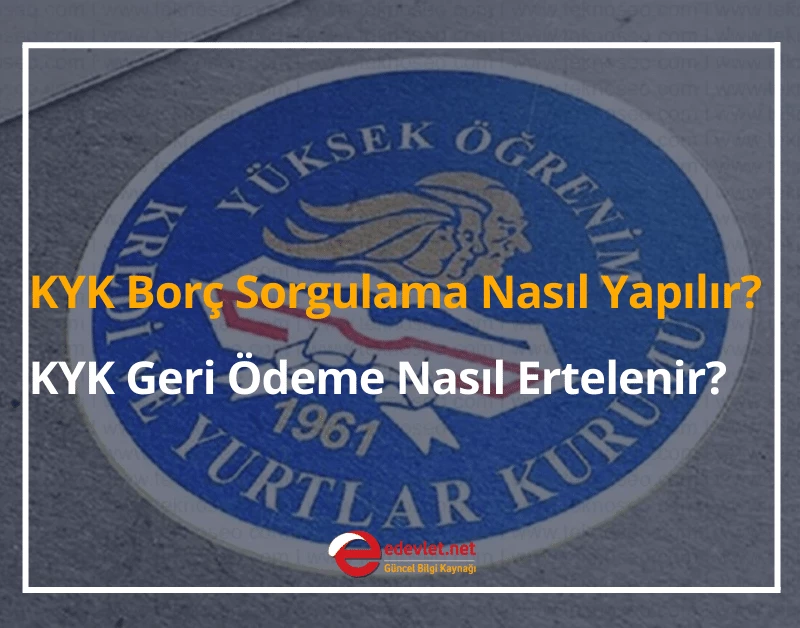 kyk borç sorgulama
