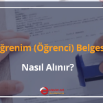 öğrenim (öğrenci) belgesi