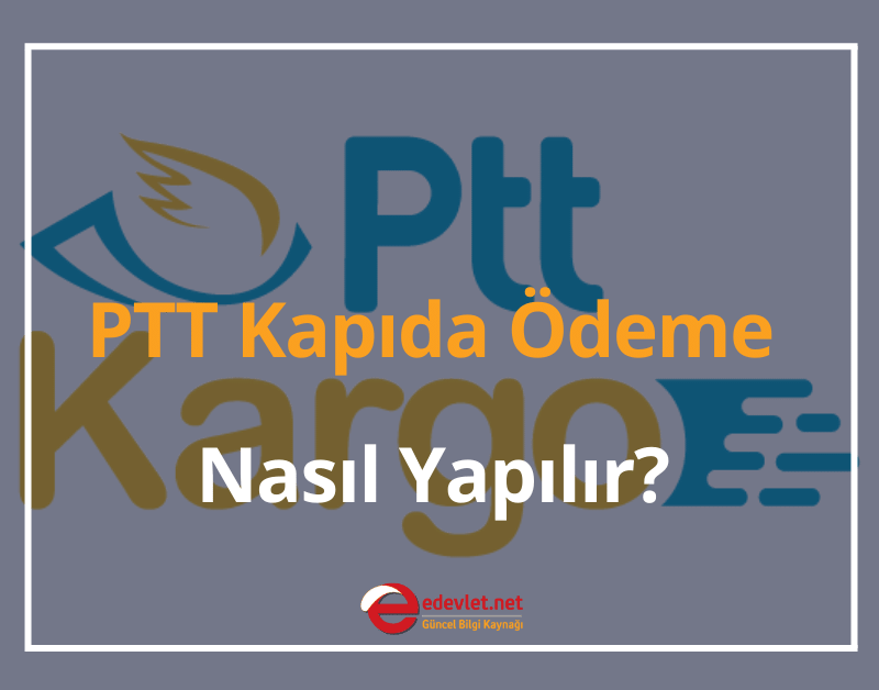 ptt kapıda ödeme