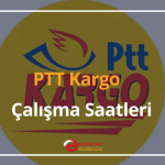 ptt kargo çalışma saatleri