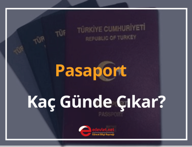 pasaport kaç günde çıkar