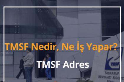 TMSF Nedir, Ne İş Yapar? TMSF Adres 2024 18 TMSF Nedir