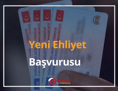 yeni ehliyet başvurusu