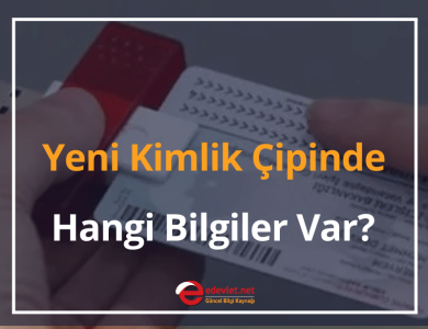 yeni kimlik çipinde