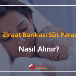 ziraat bankası süt parası