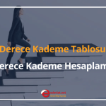 derece kademe