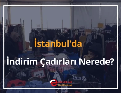 i̇stanbul'da i̇ndirim çadırları
