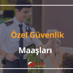 özel güvenlik maaşları