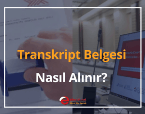 Transkript Belgesi Nasıl Alınır? 2024 e-Devlet Transkript Güncelleme