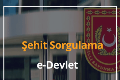 Şehit Sorgulama e-Devlet 2024 MSB Şehitler Listesi Sorgulama 8 Şehit Sorgulama