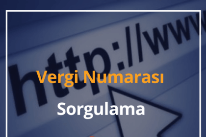Vergi Numarası Sorgulama 2024 Vergi Kimlik No Sorgulama e-Devlet 4 Vergi Numarası