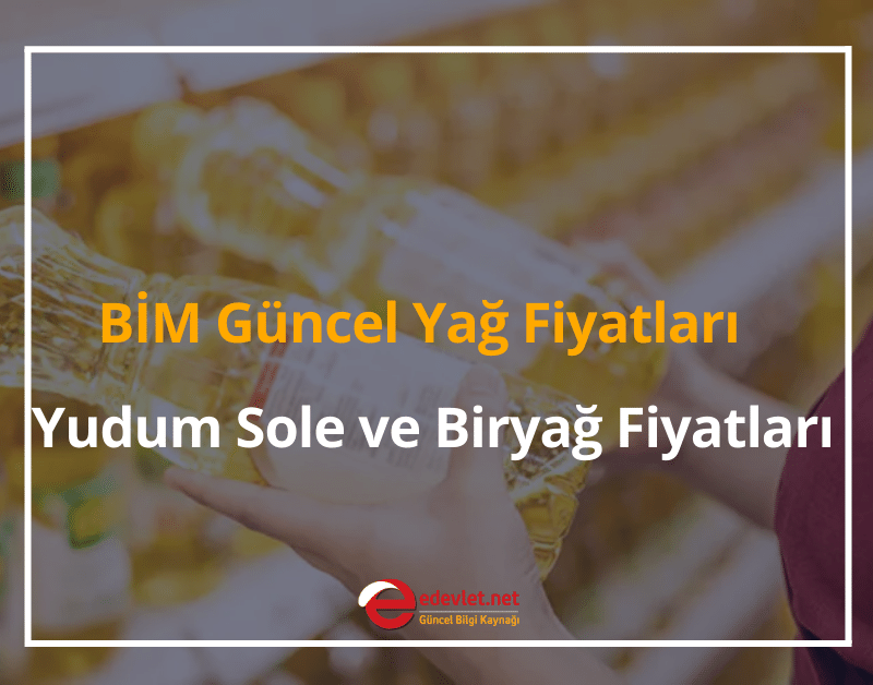 bi̇m güncel yağ fiyatları