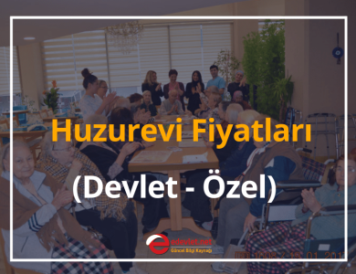 huzurevi fiyatları