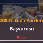 700 tl gıda yardım