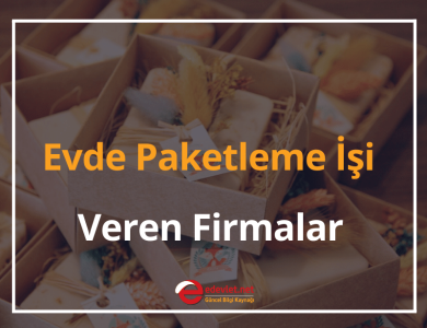 evde paketleme i̇şi